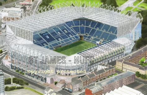 "Newcastle United FC - St James' Park" - The Sporting Gallery