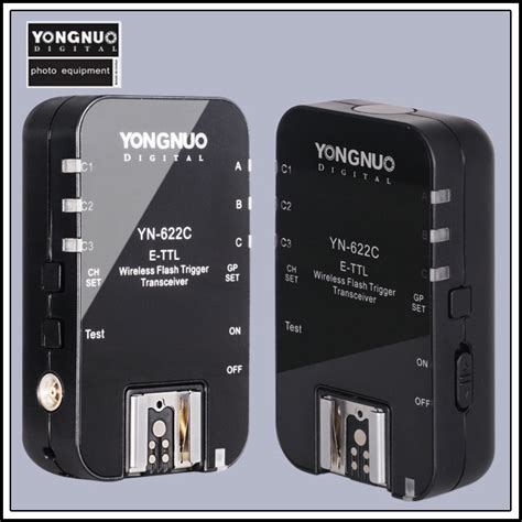 Yongnuo YN-622C YN 622 Wireless E TTL HSS 1/8000S Flash Trigger 2 ...