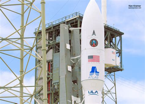 ULA Atlas V Carrying Experimental Missile Warning Satellite to Orbit for U.S. Space Force ...