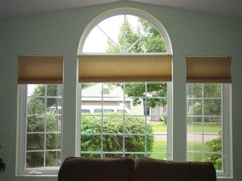 Before and After – Another Way to Treat Arched Windows | Curtains for ...