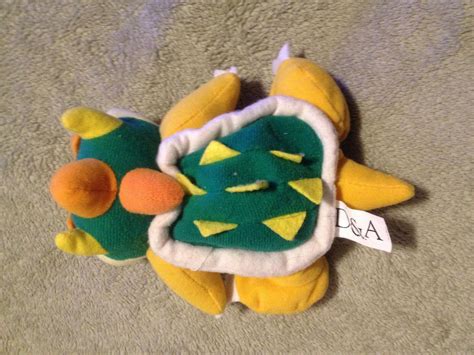 SUPER MARIO NINTENDO 64 BOWSER PLUSH PLUSHIE BEANIE BEAN BAG NO TAG | #1911057134