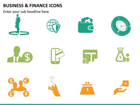 Business and Finance Icons PowerPoint | SketchBubble