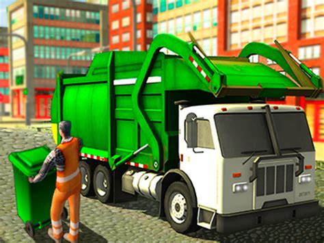 Real Garbage Truck - Play Online Games Free