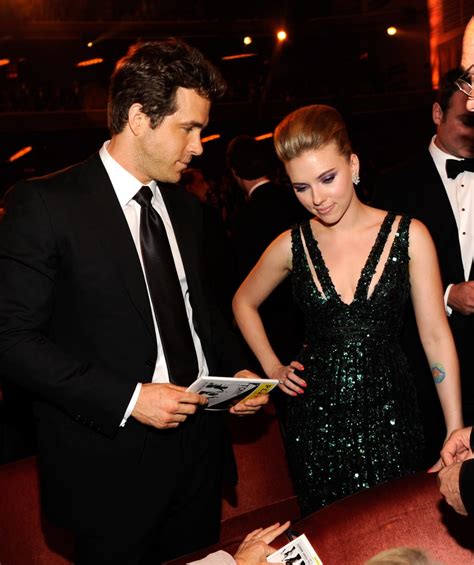 Ryan Reynolds and Scarlett Johansson in 2010 | Celebrity Couples' First ...