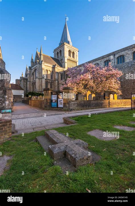 Rochester Cathedral; an English church of Norman architecture in Rochester, Kent Stock Photo - Alamy