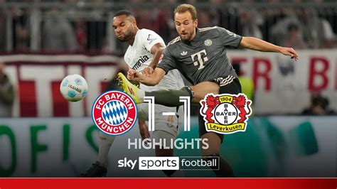 Bayern 1 - 1 Leverkusen - Match Report & Highlights