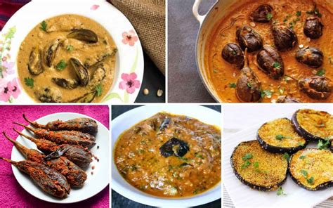 70 Delicious Indian Brinjal Recipes Goes Well With Roti/ Rice- Baingan | Kathirikkai | Eggplant ...