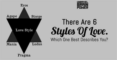 There Are Six Styles Of Love. Which One Best Describes You?