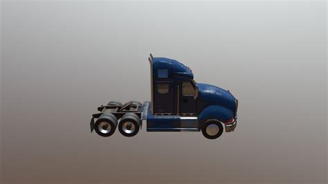 Semi Truck - 3D model by acdodgen [917eb9d] - Sketchfab