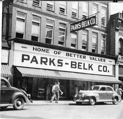 Cars of shoppers sit parked at Parks-Belk in downtown Johnson City. | Morristown tennessee ...