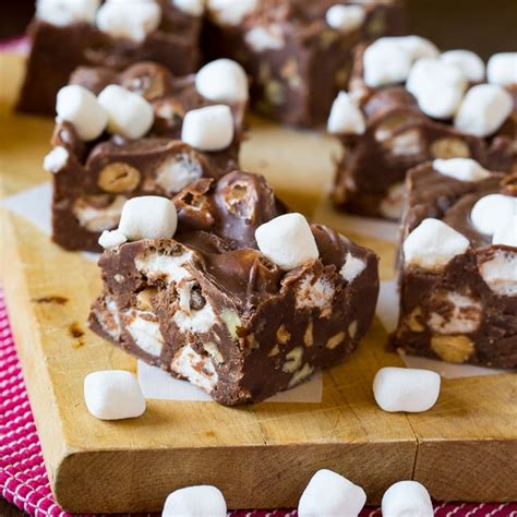 Rocky Road Fudge - Spicy Southern Kitchen