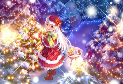 Anime Christmas Ornaments Wallpapers - Wallpaper Cave