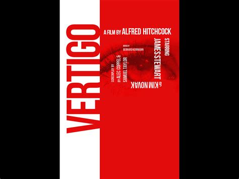 "Vertigo" Movie Poster by Ross Goodman on Dribbble