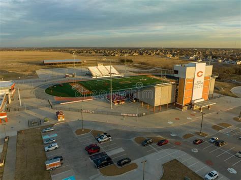 Aerial Shot of the Bulldog Bowl Stadium in Artesia, New Mexico, United ...