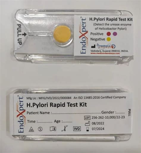 ENDOXPERT H.Pylori Rapid Test Kit at best price in Vadodara by Medinova ...