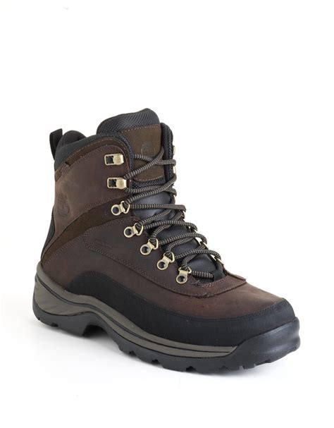 Timberland White Ledge Waterproof Hiking Boots in Brown for Men | Lyst