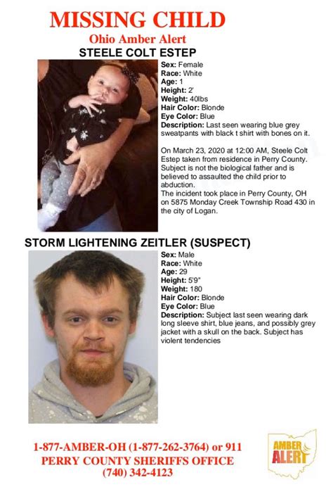 Amber Alert issued in Southern Ohio after infant abducted - Scioto Valley Guardian