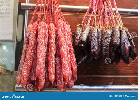 Chinese Sausage Stock Photo - Image: 49169083