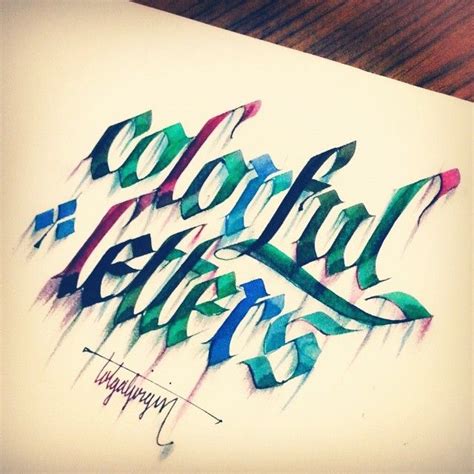 Interview with calligraphy artist Tolga Girgin - Inspiring Calligraphy, Calligraphy Letters ...