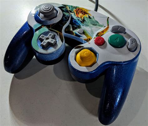 "Custom Painted GameCube Controller" : r/zelda