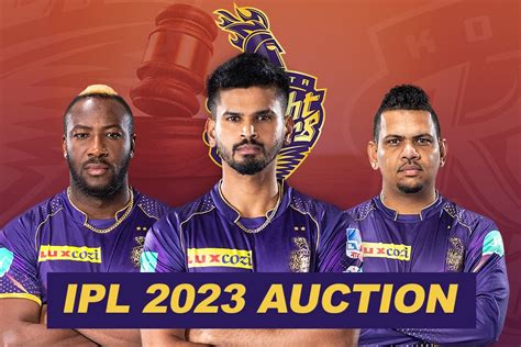 IPL 2023 Auction LIVE: KKR needs to fill 11 slots with only 7.05CR in hand: Check Auction ...