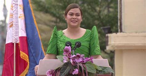 TRANSCRIPT: Inaugural address of Vice President-elect Sara Duterte-Carpio • PhilSTAR Life