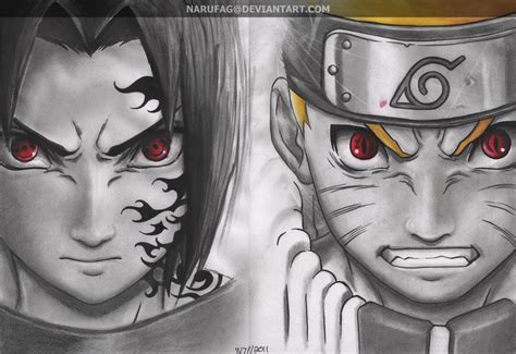 naruto vs sasuke by narufag on DeviantArt