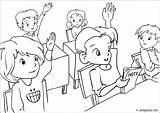 Classroom Coloring Pages At GetDrawings  Free Download sketch template