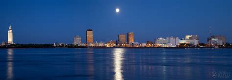 Baton Rouge Skyline Panorama