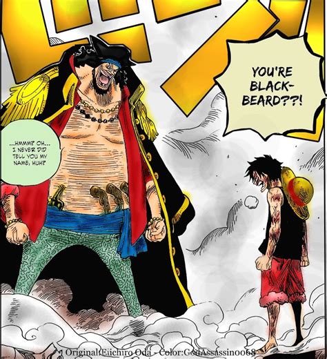 luffy vs blackbeard #OnePiece #Anime How angry Luffy was! | Blackbeard one piece, One piece ...