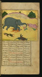 Illuminated Manuscript, Collection of poems (masnavi), A m… | Flickr