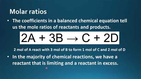 1.2 Molar ratio - YouTube