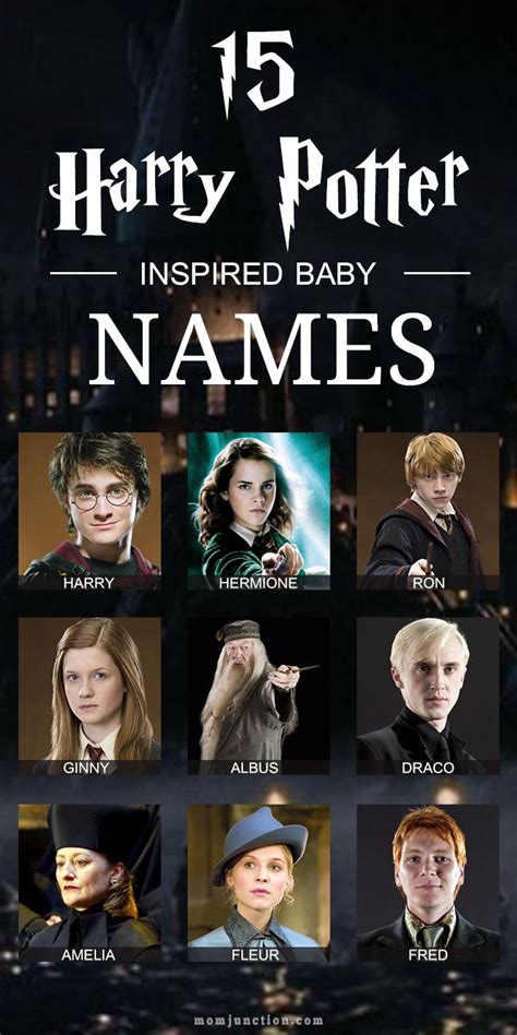 15 Best Charming And Magical Harry Potter Baby Names | Harry potter girl names, Harry potter ...