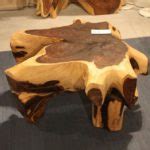 Rustic Live Edge Coffee Table - TheBestWoodFurniture.com