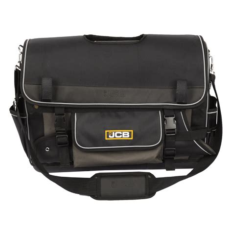 JCB Iron plated Open tote with cover tool bag | Departments | DIY at B&Q