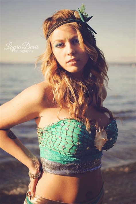 Mermaid Beach Fashion Photoshoot Everett WA shot by Laura Davis ...