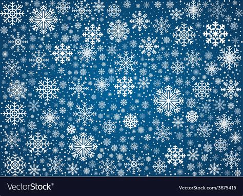 Frosty snowflakes background Royalty Free Vector Image