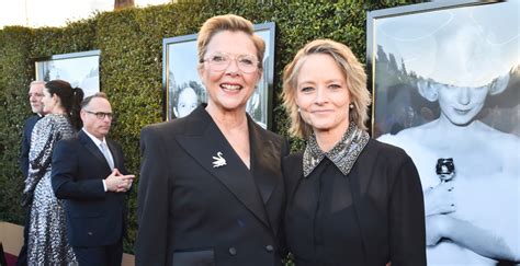 Jodie Foster, Annette Bening Color Coordinate at 2024 Golden Globes