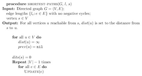 ROSALIND | Glossary | Algo: Bellman-Ford algorithm