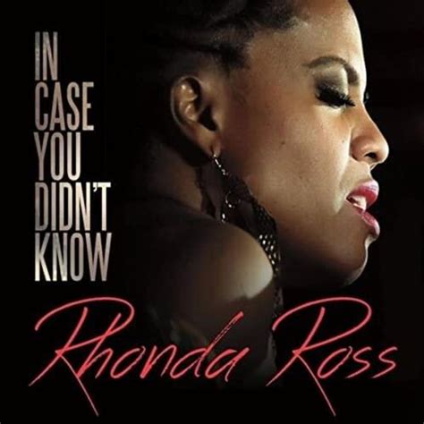 Rhonda Ross - In Case You Didn’t Know Lyrics and Tracklist | Genius