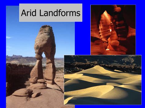 Arid Landforms