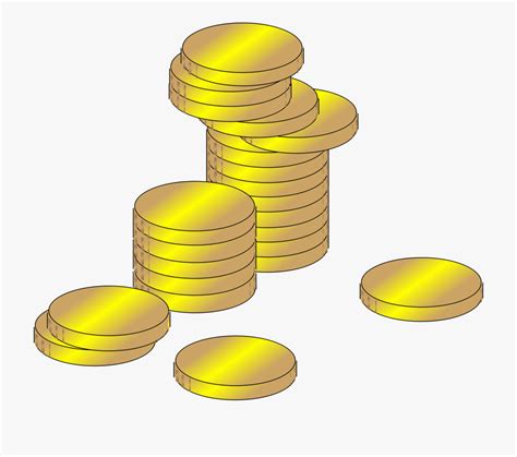 stack of gold coins clipart - Clip Art Library