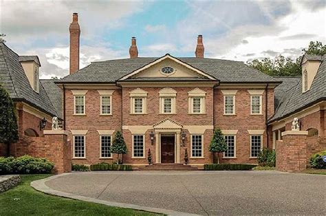 Lovely Georgian Estate Home - 32607WP | Architectural Designs - House Plans