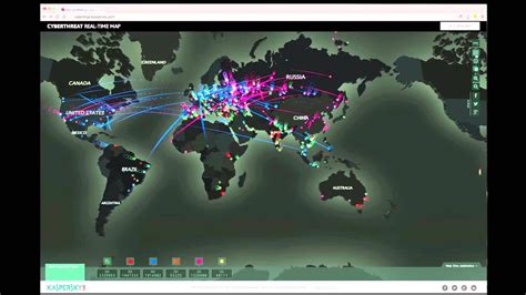 Real-Time Cyber Attack Threat Map – 51 Security