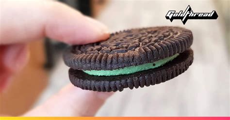 Tasting the Oreo wasabi and hot wing flavors | Goldthread