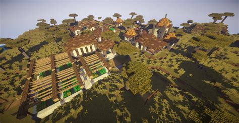 Savanna Village Transformation Minecraft Map