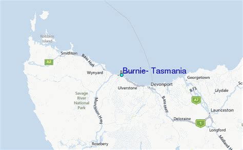 Burnie, Tasmania Tide Station Location Guide