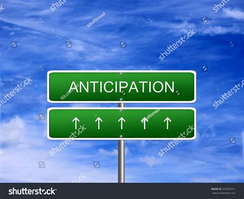 Anticipation Emotion Negative Feeling Concept Background Stock Photo ...