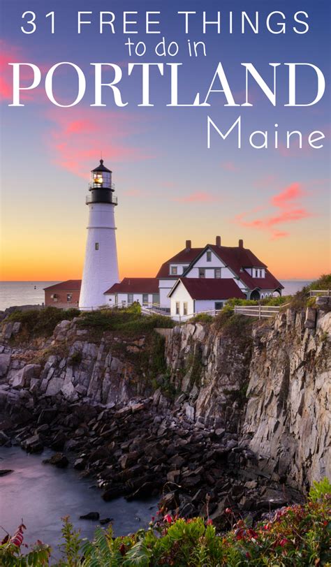 31 Free Things to do in Portland Maine - Our Roaming Hearts