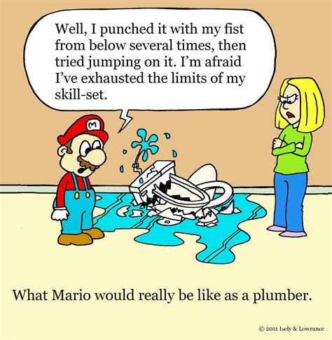 If Mario Was Really A Plumber | Caldwell Plumbing - Serving the GTA and Durham Region